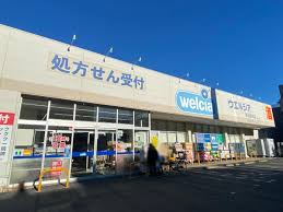 ドラックストア　ウエルシア市川妙典店（ドラッグストア）まで500m