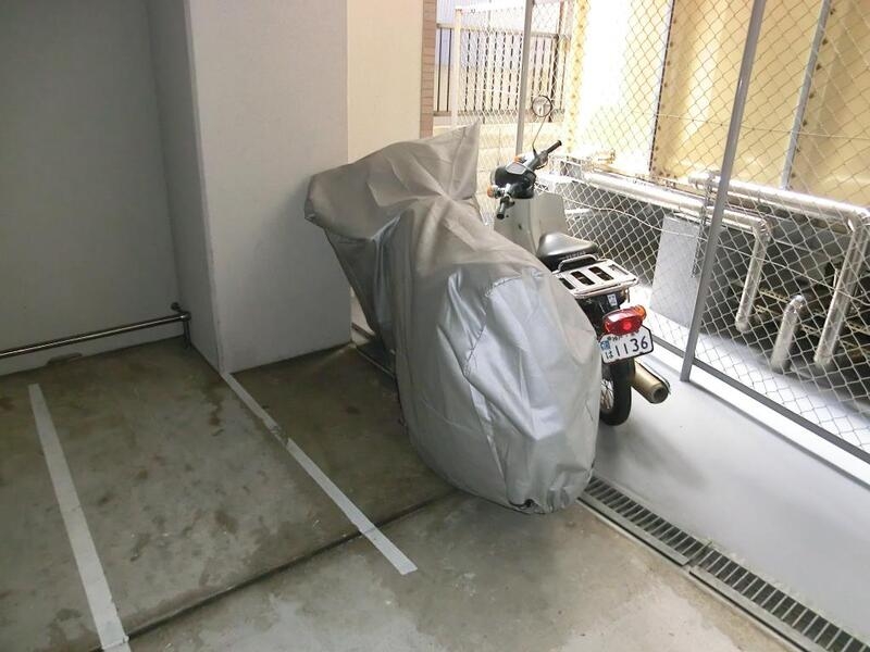 駐車場　駐輪場です。