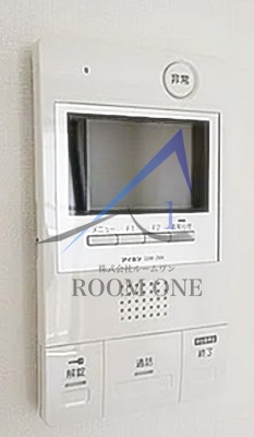 セキュリティ　モニター付きインターホンです。