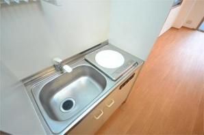 キッチン　（別タイプ参考写真）コート富士館　文京区本郷４