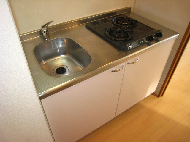 キッチン　■２口ガスコンロシステムキッチン■都市ガス♪