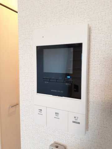 セキュリティ　モニター付きインターホンです