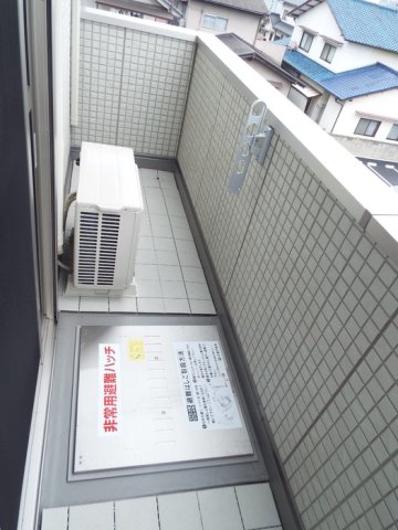 バルコニー　北東向き