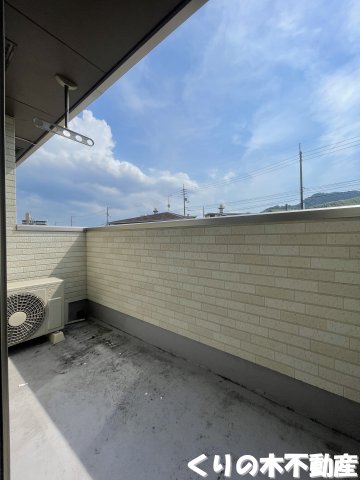 バルコニー　反転タイプのお部屋です（現況を優先します）