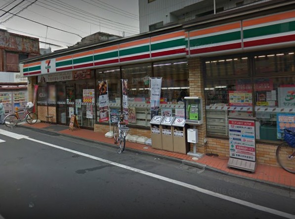 コンビニ　セブン‐イレブン 足立柳原２丁目店（コンビニ）まで510m