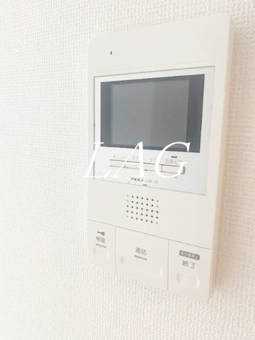 セキュリティ　モニター付きインターフォンです。
