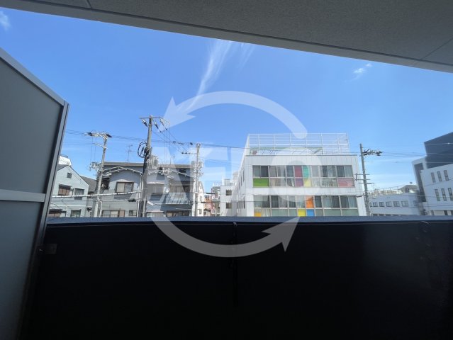 眺望　エスリードザ・レーヴ大阪　展望