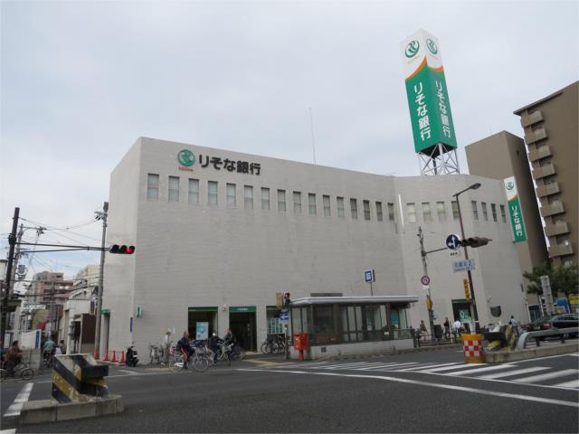 銀行　りそな銀行　萩ノ茶屋支店（銀行）まで175m