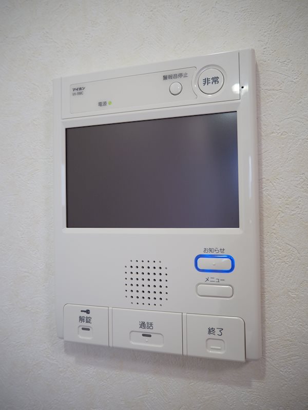 セキュリティ　TVモニター付インターフォン