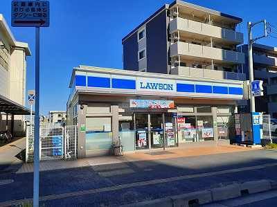 コンビニ　ローソン浜野駅前店（コンビニ）まで850m