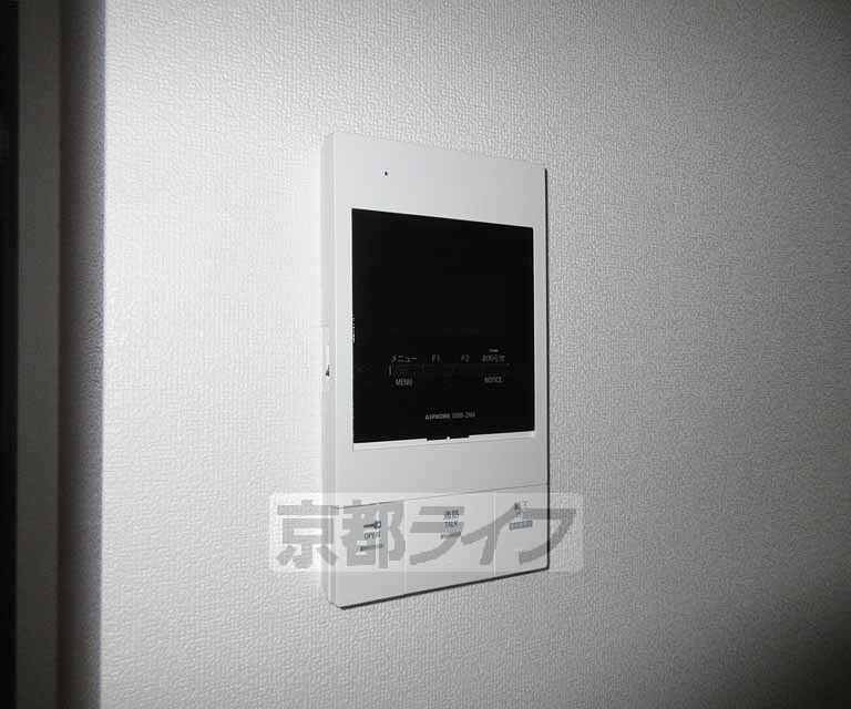 セキュリティ　モニター付きで安心・