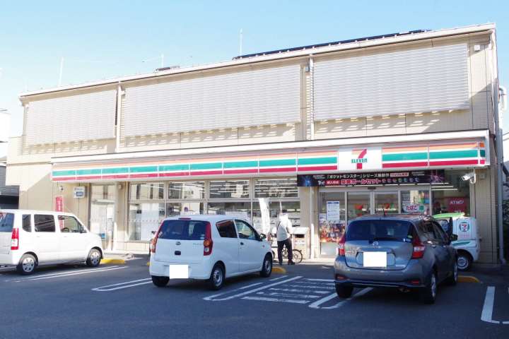コンビニ　セブンイレブン横浜洲崎店（コンビニ）まで1130m