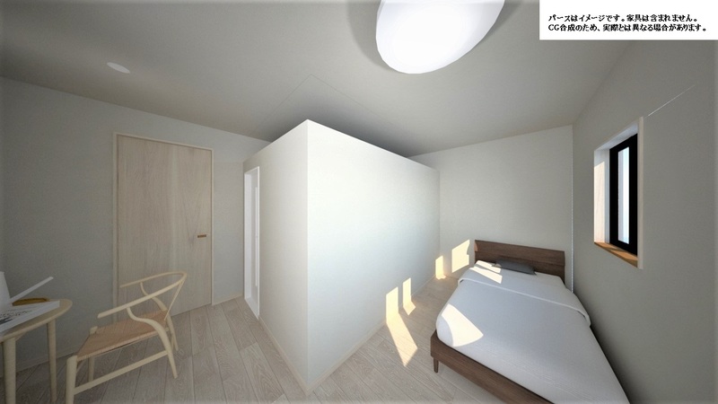 その他部屋・スペース　パースはイメージです。家具は含まれません。CG合成のため、実