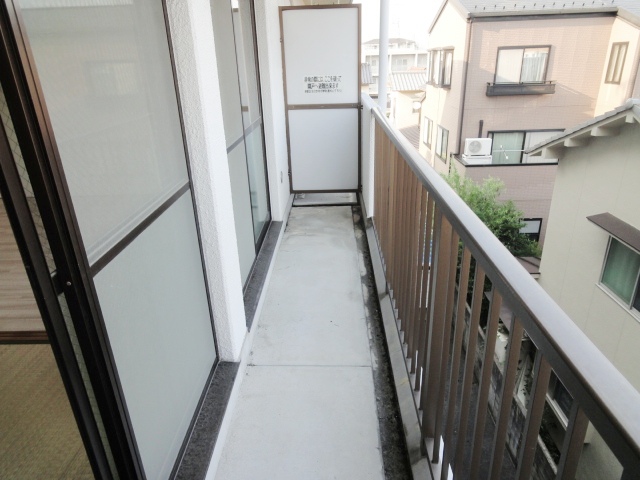 バルコニー　別号室の写真です。
