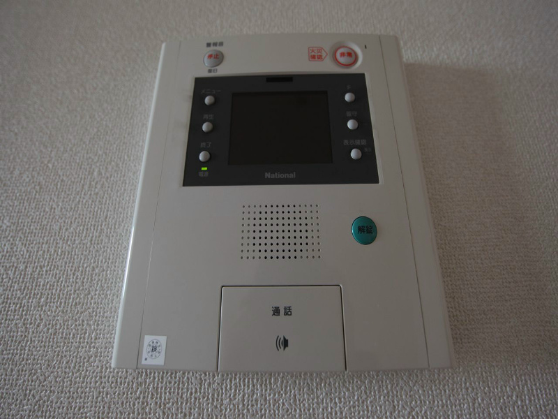 セキュリティ　ＴＶモニター付インターホン