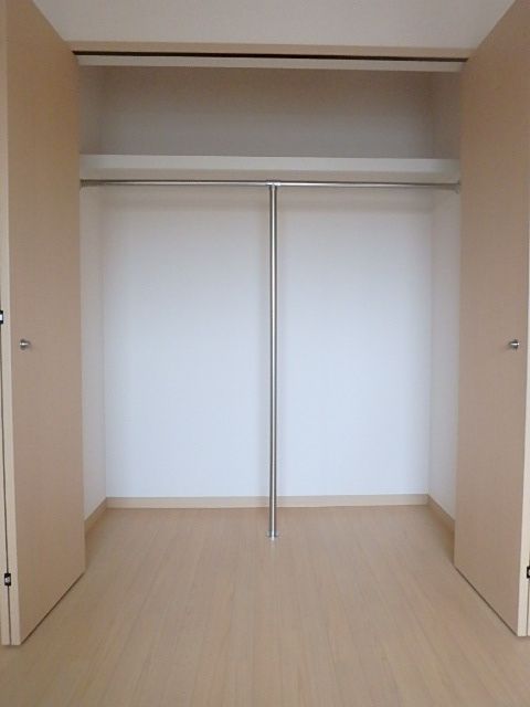 収納　広々クローゼット