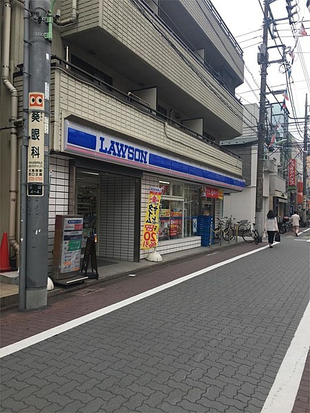 コンビニ　ローソン穴守稲荷店（コンビニ）まで78m