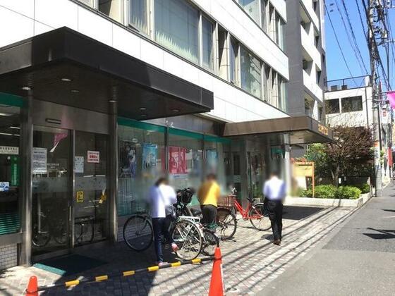 銀行　城北信用金庫動坂支店（銀行）まで272m