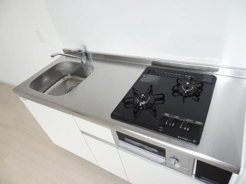 キッチン　2口コンロ