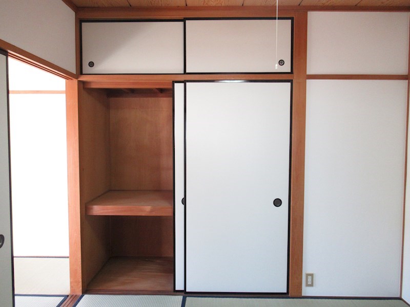 収納　豊富な収納量です。