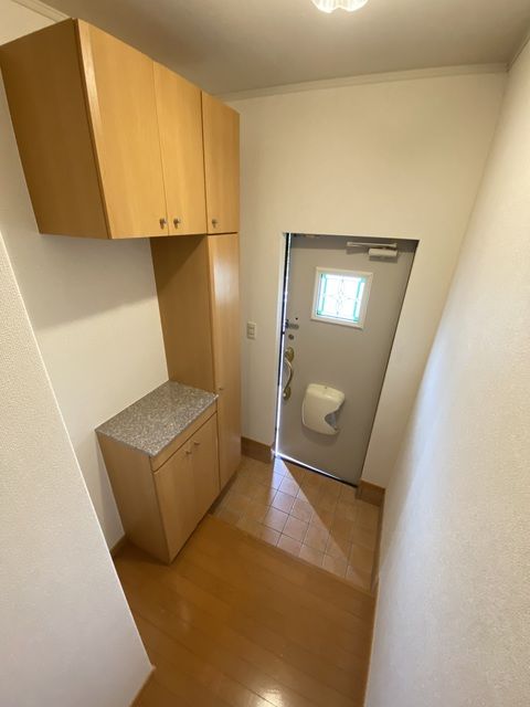 玄関　シューズボックス付き玄関です
