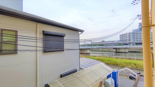 眺望　バルコニーからの景色です