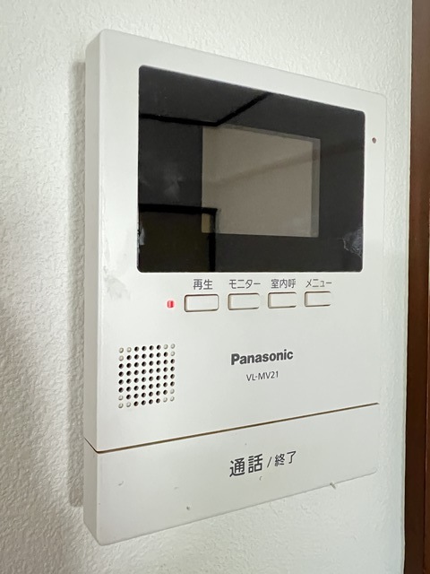 セキュリティ　ＴＶモニター付き☆訪問者が一目でわかります！