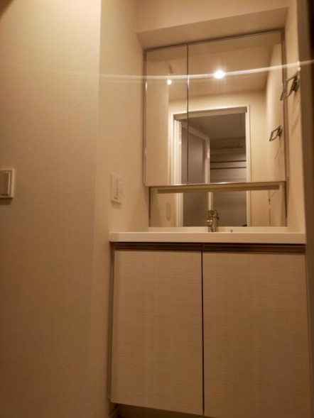 洗面設備　※別部屋の参考写真です。