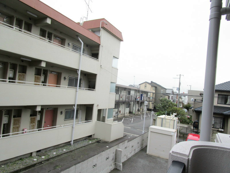 眺望　ベランダより
