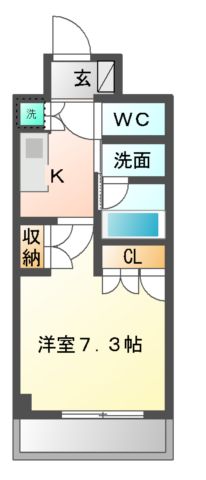 パークアクシス名駅南グランデの間取り写真