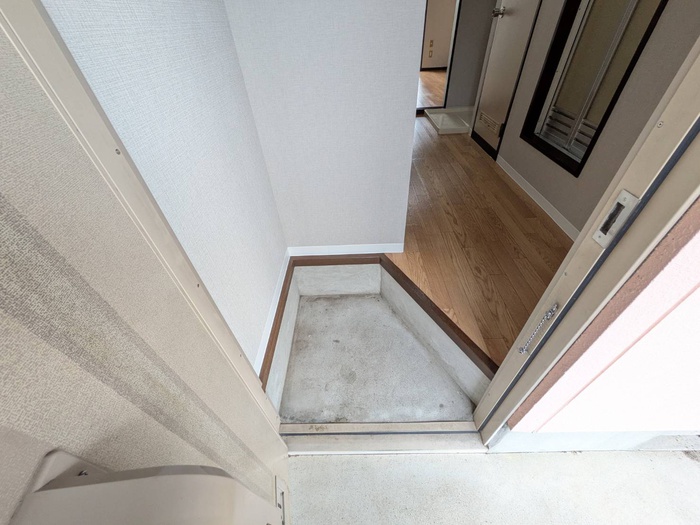 ハイツアメニティ館の玄関写真
