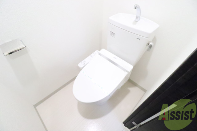 トイレ　快適に使用できる、清潔感にこだわったトイレです。