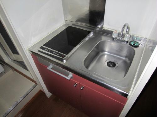 キッチン　電気コンロ2口