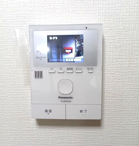 セキュリティ　モニター付インターホンは新品です