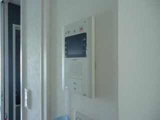 セキュリティ　カメラ付インターホン