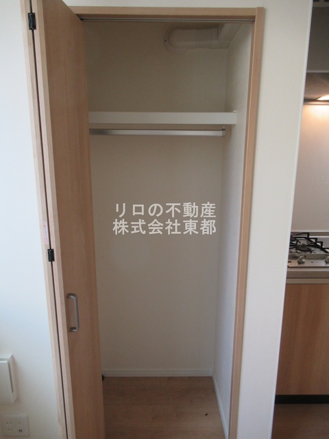 収納　奥行のある収納付です！増えがちな荷物をスッキリ収納できます！