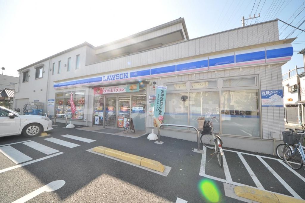 コンビニ　ローソン東小松川四丁目店（コンビニ）まで220m