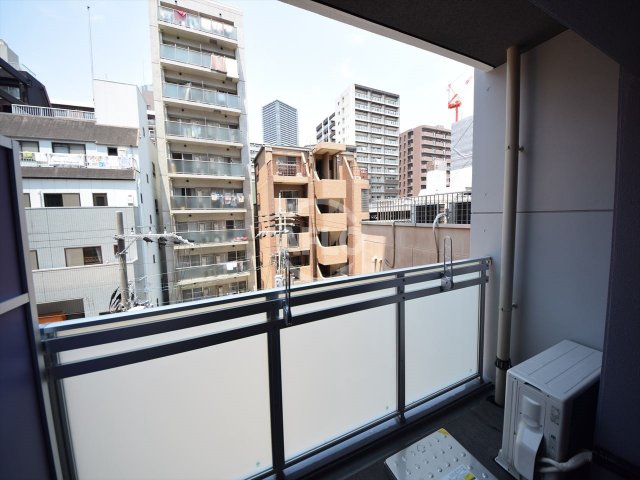 バルコニー　ジアコスモ江戸堀パークフロント　バルコニー
