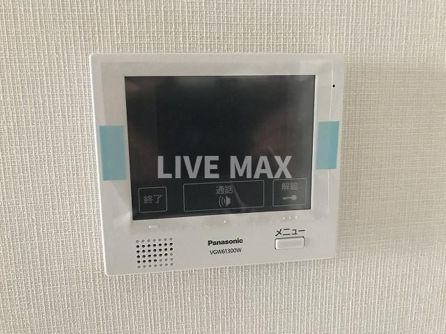 セキュリティ　モニター付きインターホン♪