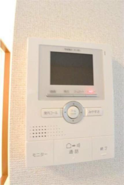 セキュリティ　安心のモニターホン付き