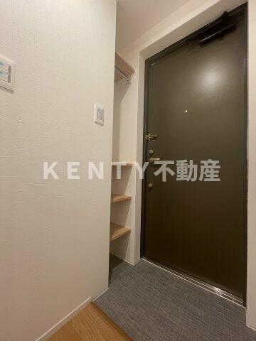 玄関　明るい玄関です