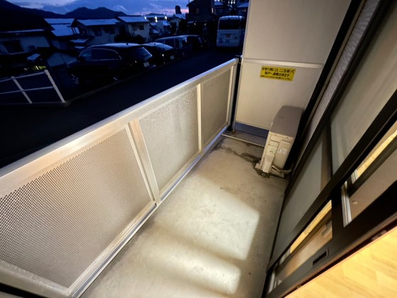 バルコニー　※別部屋の写真です