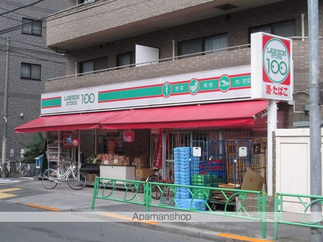 コンビニ　ローソンストア１００（コンビニ）まで341m