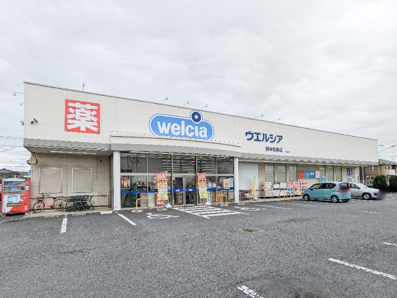 ドラックストア　ウエルシア館林松原店（ドラッグストア）まで365m