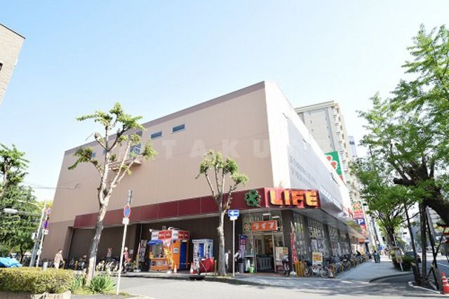 スーパー　ライフ 太融寺店（スーパー）まで882m