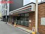 コンビニ　セブン－イレブン　大阪柏里３丁目店（コンビニ）まで206m