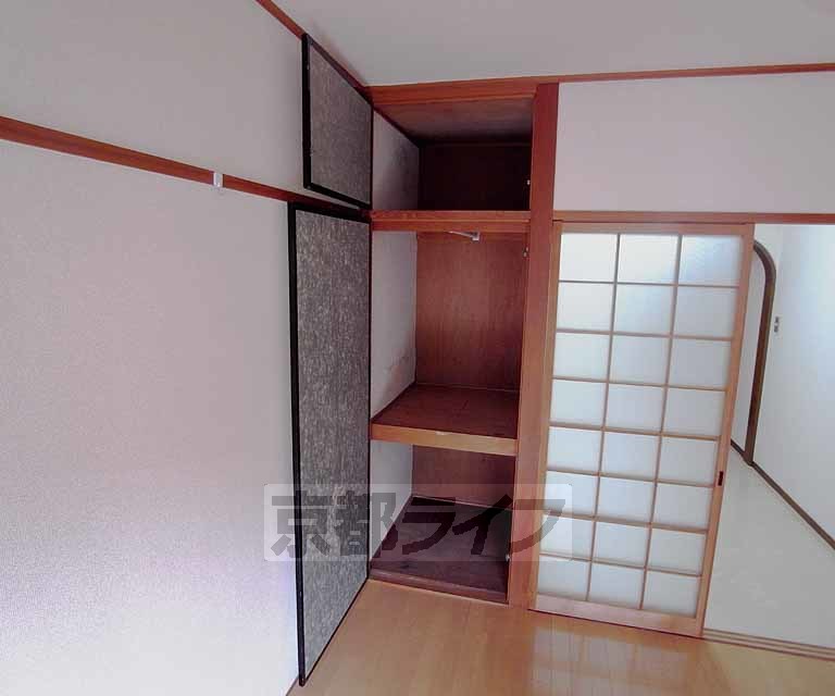 収納　奥行のある収納です。