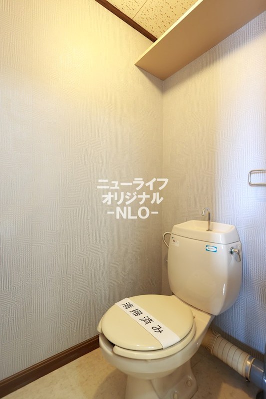 トイレ　清潔感のあるトイレスペースです！