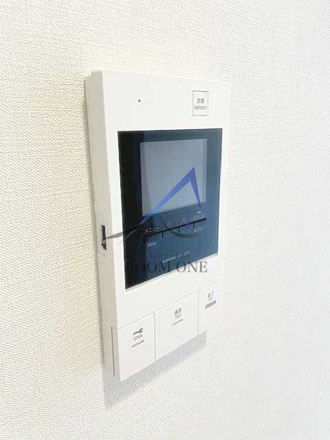 セキュリティ　モニター付きインターホンです。