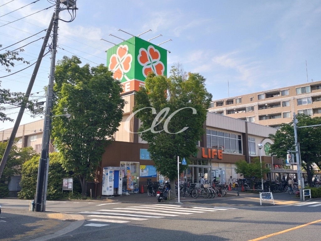 スーパー　ライフ船堀店（スーパー）まで404m